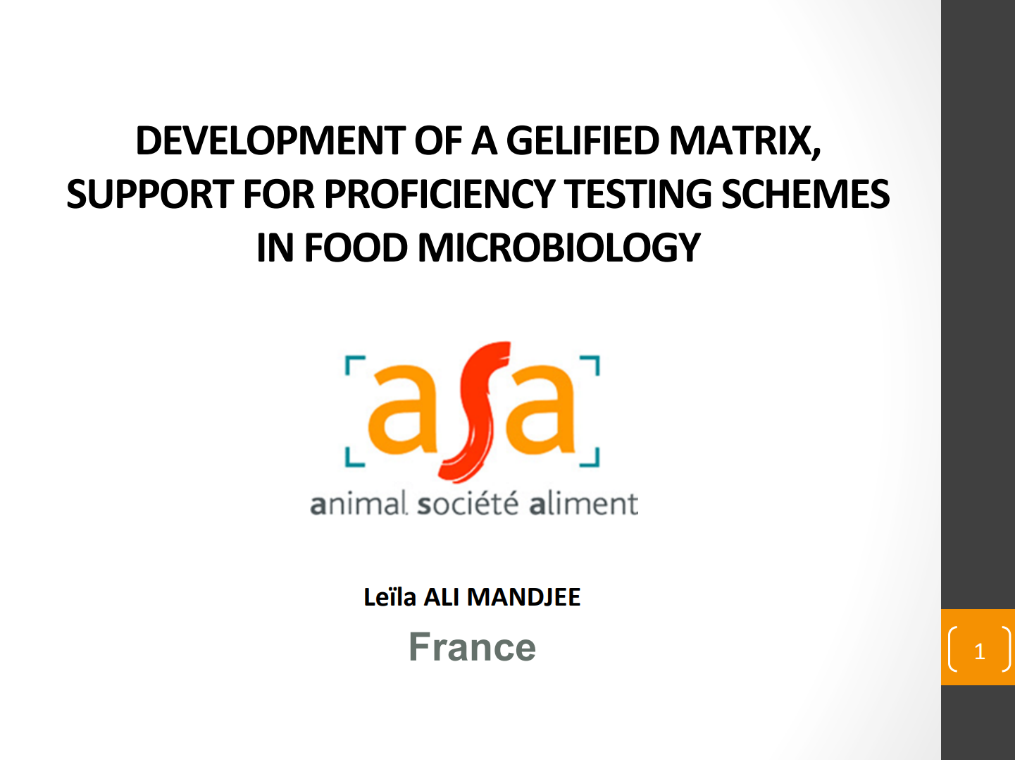 Présentation PDF de Leîla Ali Mandjee